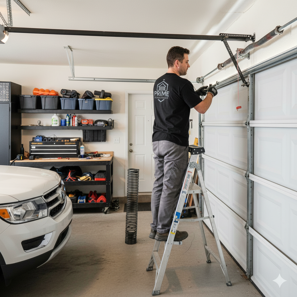Spring Repair - Garage door service in Indianapolis